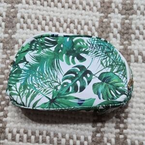 Tropical Leaf Monstera Print Make Up Bag / Toiletry Bag